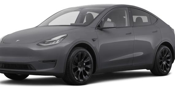 TESLA MODEL Y 2021 5YJYGDEE5MF210370 image